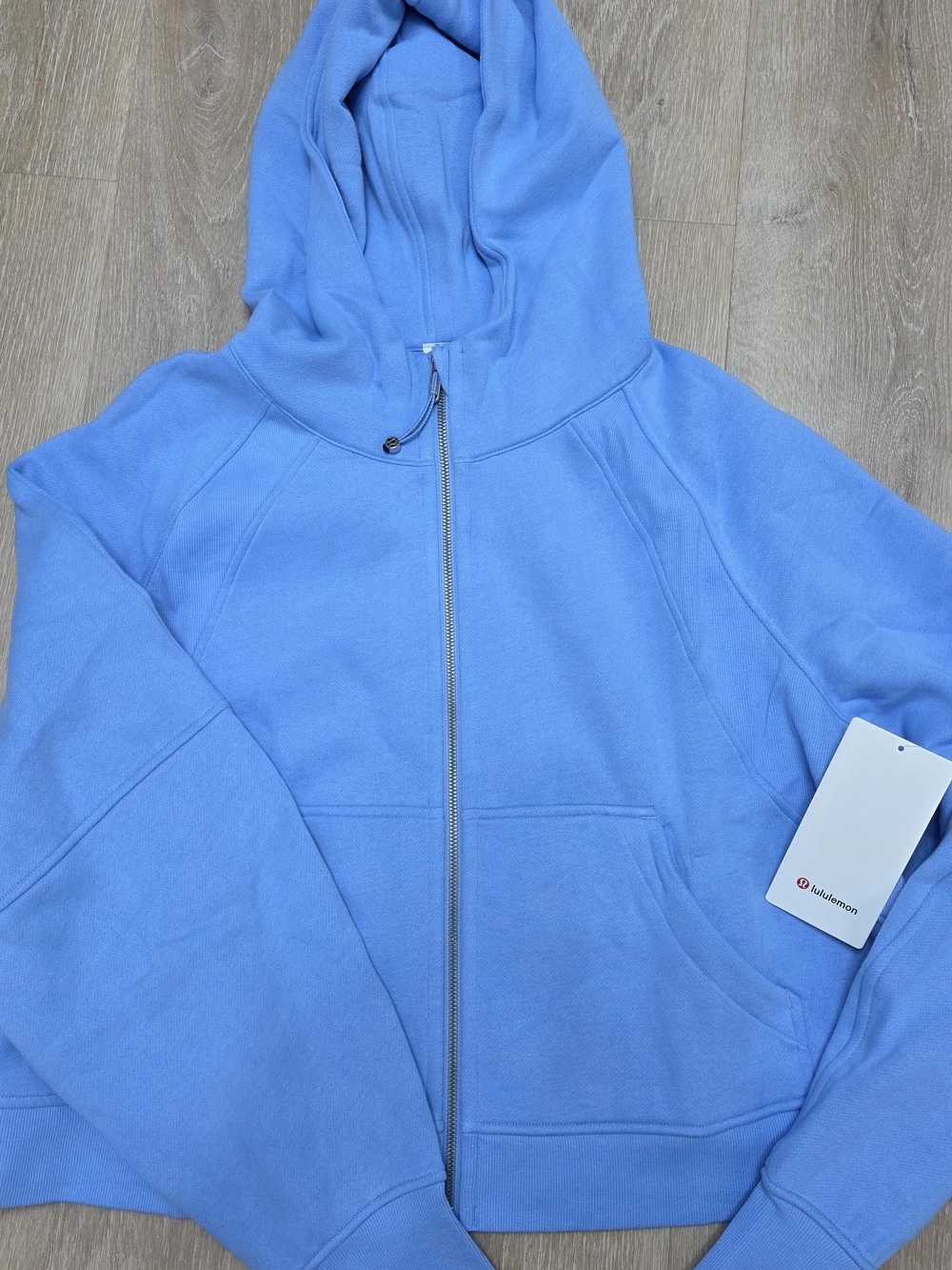 lululemon athletica Light Blue Full‑Zip Hoodie